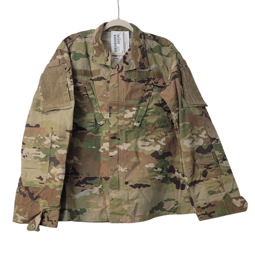 US Army OCP Combat Uniform Jacket Top Blouse‎ Mens Sz M Regular Military Issue